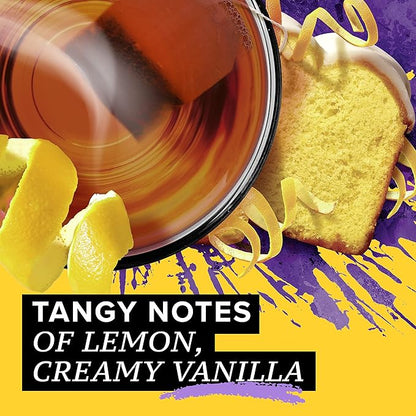 TAZO Dessert Delights Glazed Lemon Loaf Herbal Tea Bags, Aromatic Blend, Caffeine-Free, 90 Total Tea Bags (15ct - Pack of 6)