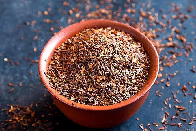 Honeybush Tea 1LB (16Oz) 100% CERTIFIED Organic (USDA seal) | Honeybush Loose Leaf Tea | South African | (200+ CUPS) | Non-GMO | Keto Friendly