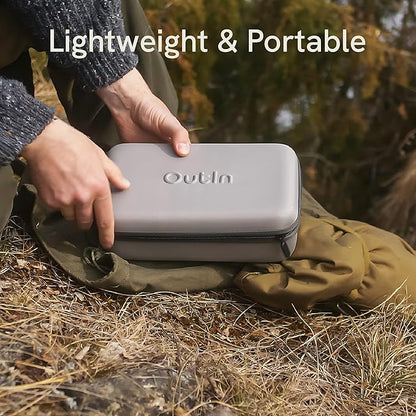 OutIn Nano Portable Electric Espresso Machine Carrying Bag, Waterproof Sturdy EVA Electronic Coffee Maker Storage Case Hand Hold Belt, Travelling, Office, Camping