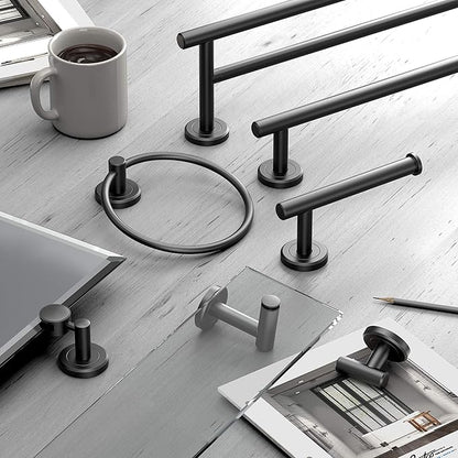 Gatco 4244MX Latitude II 24" Double Towel Bar, Matte Black