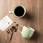 Load image into Gallery viewer, AmorArc 12oz Coffee Mugs, Ceramic Coffee Mugs set of 6 for Man, Woman, Dad, Mom, Modern Coffee Mugs with handle for Latte/Cappuccino/Milk/Cocoa. Dishwasher&amp;Microwave Safe, Olive Green