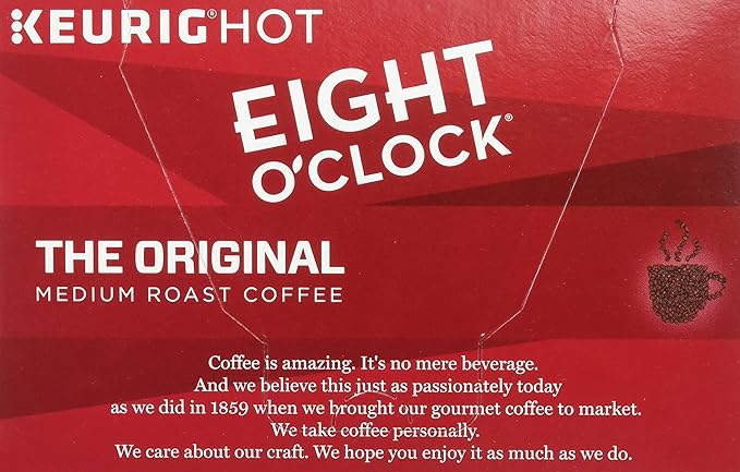Eight O'Clock Coffee Original Blend K-Cups - 72 Count Box