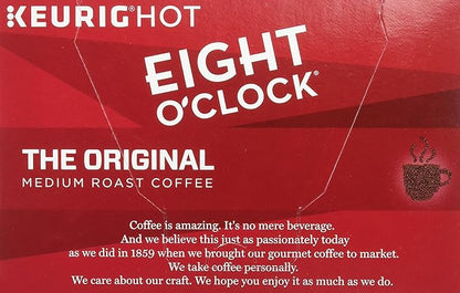 Eight O'Clock Coffee Original Blend K-Cups - 72 Count Box