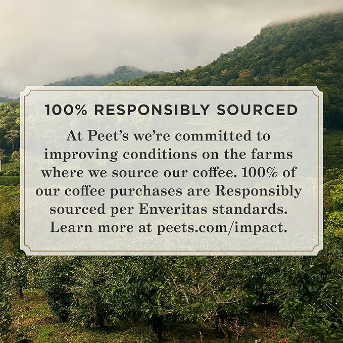 Peet's Coffee, Light Roast K-Cup Pods for Keurig Brewers - Luminosa Breakfast Blend 88 Count (4 Boxes of 22 K-Cup Pods)