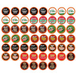 Load image into Gallery viewer, Two Rivers Coffee &amp; Hot Chocolate Pods Sampler Compatible with K Cup Brewers Including 2.0, Single Serve Cocoa Variety Pack, 52 Count