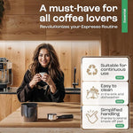 Load image into Gallery viewer, Knock Box for Coffee Grounds - Innovative Barista Accessory with Improved Handling - Coffee Knock Box for Espresso Machine, Black