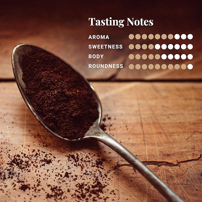 Caffè Vergnano Italian Ground 100% Arabica Espresso Coffee, Medium Roast Intensity 6 – Fruity Blend with Milk Chocolate, Caramel & Nut Notes – 8.82 oz Tin for Cozy Autumn Coffee Moments