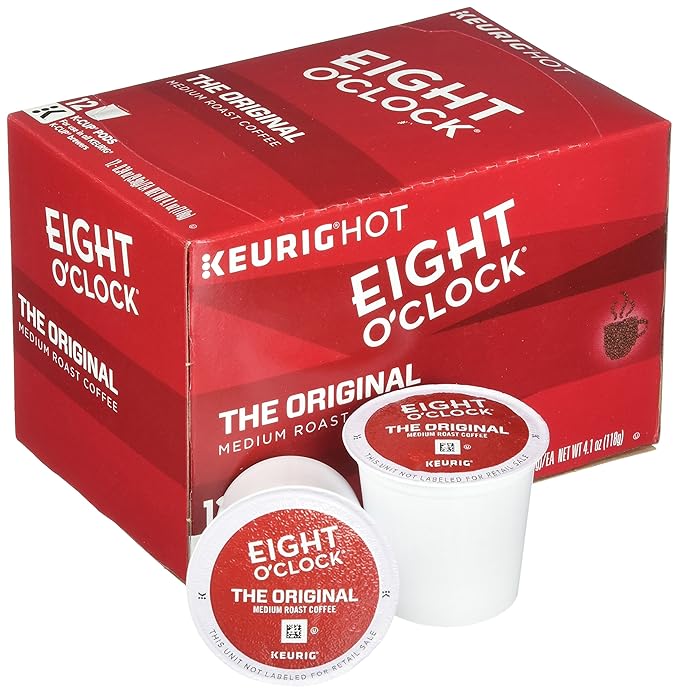 Eight O'Clock Coffee Original Blend K-Cups - 72 Count Box