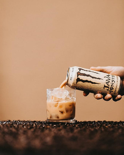 Monster Energy Java Monster Mean Bean, Coffee + Energy Drink, 15 Ounce (Pack of 12)