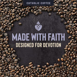 Load image into Gallery viewer, Catholic Coffee Our Lady of Guadalupe | Mexican Spiced Chocolate Medium Roast Whole Bean Coffee | Cinnamon Notes | 12oz Bag – Catholic Gift Honoring the Patroness of the Americas