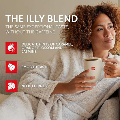Illy Coffee K-Cups - Compatible Pods for Keurig Coffee Maker - Classico Medium Roast Coffee - Notes of Caramel, Orange Blossom & Jasmine - 10 Count (Pack of 6)
