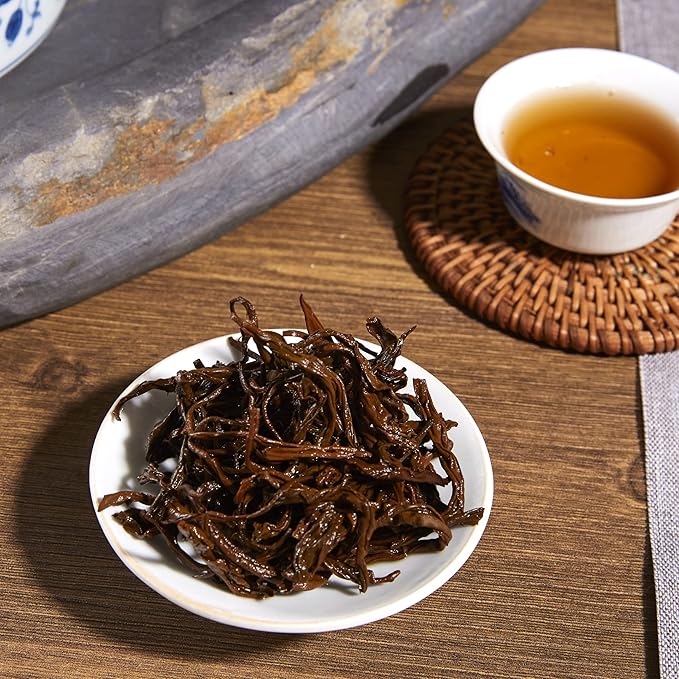 ChaWuWarmSun [A] FengQing DianHong Black Tea,3.5oz/100g,YunNan Black Tea,Big Leaf Arbor Tea.
