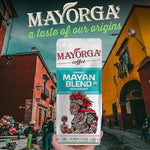 Load image into Gallery viewer, Mayorga Organic Coffee 2lb Mayan Blend - Medium Roast Whole Bean Coffee Specialty Grade, 100% Arabica, Slow Roasted, Chocolate and Floral Flavor with Low Acidity - USDA Organic, Non-GMO, Kosher