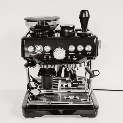 Normcore V4 Coffee Tamper 53.3mm - Spring-loaded Tamper – Barista Espresso Tamper with 15lb / 25lb / 30lbs Replacement Springs - Anodized Aluminum Handle and Stand - Flat Base