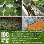 Load image into Gallery viewer, TOG999 100 Tea Bags Relieves Constipation Natural Tea, Blend of Senna Leaves - Peppermint - Licorice - Fennel, 100% Natural Ingrendients, Hand-made Herbal Tea, No Sugar, No Caffeine, No Gluten, Vegan.