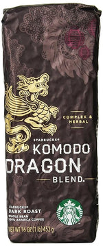 Load image into Gallery viewer, Starbucks Komodo Dragon Blend®, Whole Bean Coffee (1lb)