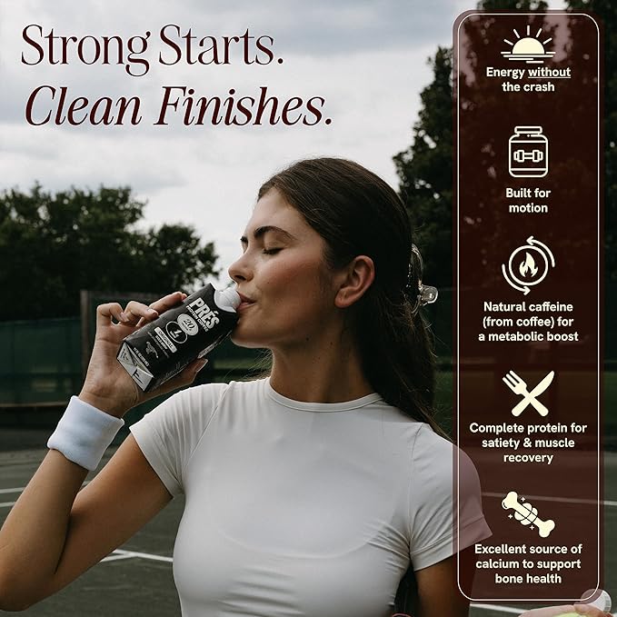 Protein Coffee - 100% Arabica Beans Real Cold Brew - 20g Ready To Drink Protein - 1g Sugar - 100 Calories - No Added Sugar, 99% Lactose Free Keto Friendly Proffee - 11 FL OZ - 12pk Original
