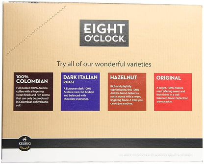Eight O'Clock Coffee Dark Italian Roast K-Cups, 24-Count (Pack of 2)