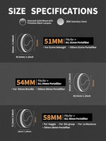 Load image into Gallery viewer, 53.3mm Coffee Distributor,Espresso Distribution Tool, Adjustable Depth Espresso Distributor Fits All 53MM and 54MM Espresso Portafilter,Compatible with Breville 54MM Portafilter.(Black)