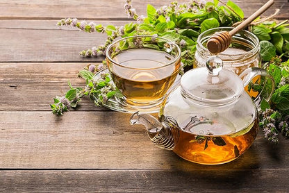 Worldwide Botanicals Organic Lemon Balm Tea, 1Lb - Loose Leaf Premium Herbal Tea | 100% Pure Lemon Balm Leaves | For Stress Relief and Good Digestion | Kosher