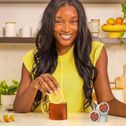 Twinings Earl Grey Black Tea K-Cup Pods for Keurig, 24 Count (Pack of 1), Flavoured with Citrus and Bergamot, Caffeinated, Enjoy Hot or Iced