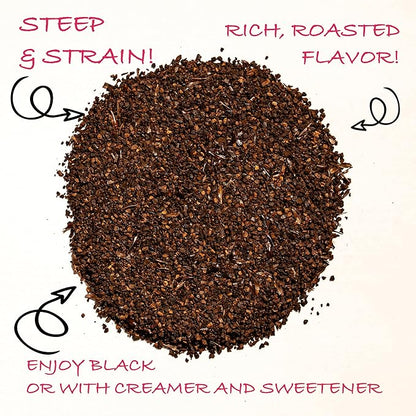 Worldwide Botanicals Organic Barley, Dark Roast – 1 lb –Italy’s Orzo, their Favorite Caffeine-Free Coffee Alternative – Brew Like Coffee – Acid Free, Gluten Free, Kosher, 16 ounces