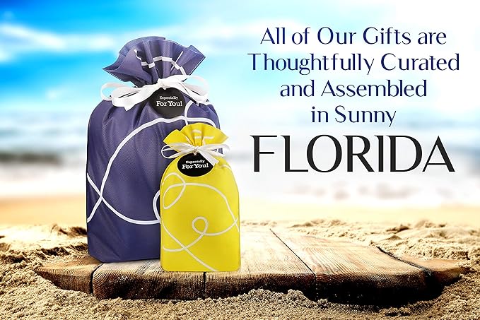 Tea and Coffee Lovers Gift Set - Includes Temperature Retention Cup, 3 Fresh Roasted Full Pot Ground-Coffee Samplers, 6 Special Blend Teabags & Honey Presented in Beautiful Gift Bag For Women & Men