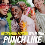 Load image into Gallery viewer, GURU Peach Mango Punch Organic Energy Drinks, Clean Energy Drink with Plant Based Natural Caffeine from Green Tea + Focus with L Theanine, Gluten Free and Vegan, 140MG Caffeine, 12oz (Pack of 12)