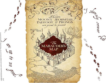 Tervis Harry Potter The Marauder's Map Made in USA Double Walled Insulated Tumbler Travel Cup Keeps Drinks Cold & Hot, 24oz Legacy, Classic
