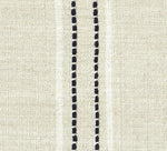 Load image into Gallery viewer, HomePop Home Decor | Modern 24-Inch Counter Stool | Backless Metal Frame Bar Stools Counter Height | Decorative Home Furniture, Black and White Stripe