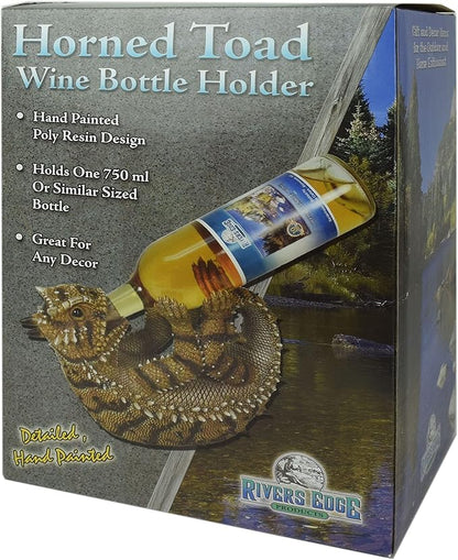 Rivers Edge Products Horned Toad Wine Bottle Holder