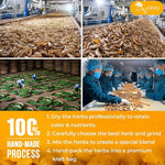 Load image into Gallery viewer, TOG999, 6oz/100 cups Anti-Inflammaheb Loose Leaf Tea | 100% Natural Blend of Ginger, Turmeric, Peppermint, Black Pepper &amp; Cinnamon | Caffeine-Free, Sugar-Free, Gluten-Free, Vegan, Handcrafted