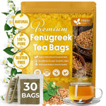 Load image into Gallery viewer, FreshDrinkUS, Premium 30 Fenugreek Tea Bags, 100% Natural &amp; Pure from Fenugreek. Fenugreek Herbal Tea. Made with Natural Material Tea Bags. No Sugar, No Caffeine, No Gluten, Vegan.