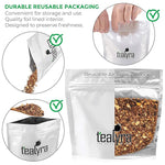 Load image into Gallery viewer, Tealyra - Rooibos - Red Burner Chai - Ginger - Anise - Cinnamon - Red Bush Tea - Spicy Herbal Loose Leaf Tea - Antioxidants Rich - Caffeine-Free - 110g (4-ounce)