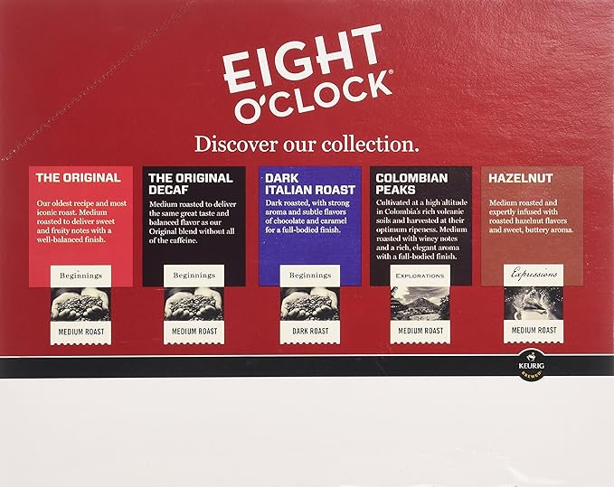 Eight O Clock Coffee, Colombian Peaks, 48 Count