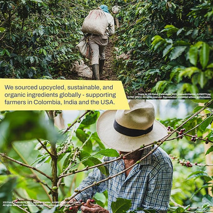 Projo* Power Coffee – Instant Coffee with 11g Protein – Grass-Fed Hydrolyzed Bovine Collagen & 175mg Caffeine – Caramel Latte Flavor – Organic – Energy Support – 12 Single-Serve Packets