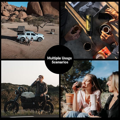 OutIn Nano Portable Electric Espresso Machine with Carrying Bag