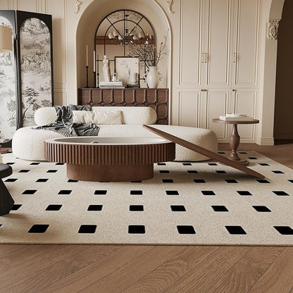 47 Inch Oval Drum Coffee Table with Storage, Handcraft Fluted Drum Coffee Table, Modern Wooden Oval Cocktail Tea Table Center Table with Sturdy Pedestal for Living Room Apartment (Walnut)