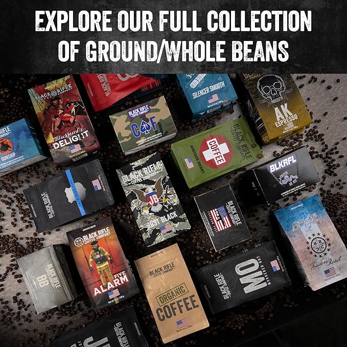 Black Rifle Coffee Company Tactisquatch, 84 Count, Dark Roast K Cups - Single Serve K Cups Coffee Pods - Kcup Pods Compatible with Keurig 1.0 & 2.0 - Made from Arabica Beans