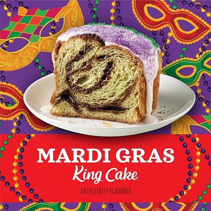 Community Coffee Mardi Gras King Cake Flavored 24 Count Coffee Pods, Medium Roast, Compatible with Keurig 2.0 K-Cup Brewers, 24 Count (Pack of 1)