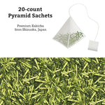 Load image into Gallery viewer, SUGIMOTO TEA Japanese Kukicha Stem Green Tea Bags 20 Count Pack of 1