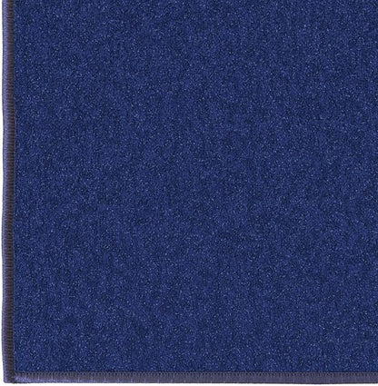 Ottomanson Hallway Runner Rug 2'2" x 6' Non Slip Solid Area Rugs Easy to Clean Laundry Rug Runner Durable & Pet Friendly Floor Carpet Runners for Hallways Entryway Living Room Kitchen, Navy