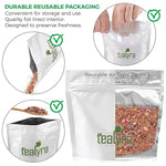 Load image into Gallery viewer, Tealyra - Rooibos Roman Province - Red Bush - Lavender and Blueberries - Herbal Loose leaf Tea - Caffeine-Free - Relaxing Tea - All Natural - 110g (4-ounce)