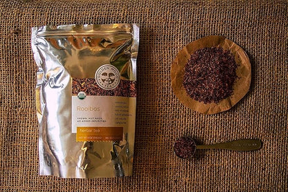 Golden Moon Organic Rooibos (192 Servings) Loose Leaf Long Cut Tea