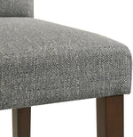 Load image into Gallery viewer, CHITA Counter Height Bar Stools Set of 3, 27" H Seat Height Upholstered Barstools, Fabric in Fog Grey