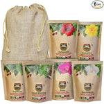 Load image into Gallery viewer, Sampler Variety Pack, Low Acid Organic Coffee Beans in Linen Gift Bag: Whole Bean, Mold-Free &amp; Stomach Friendly, by Java Planet - Arabica Gourmet Coffee, 1.32 LBs of coffee packaged in six 3.2 oz bags
