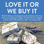 Load image into Gallery viewer, FGO Organic Dried Lavender Flowers, Extra Grade Dried Buds, Imported From France for Culinary or Sachet Bags, 4oz, Packaging May Vary (Pack of 1)