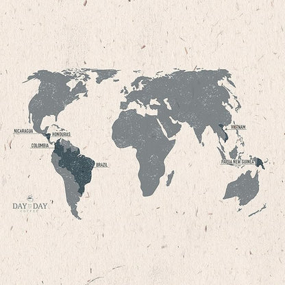 Day To Day 12-Count Jamaican Me Crazy, Light Roast Single Serve Coffee Pods for K-Cup Keurig Brewers