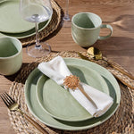 Load image into Gallery viewer, AmorArc 12oz Coffee Mugs, Ceramic Coffee Mugs set of 6 for Man, Woman, Dad, Mom, Modern Coffee Mugs with handle for Latte/Cappuccino/Milk/Cocoa. Dishwasher&amp;Microwave Safe, Olive Green