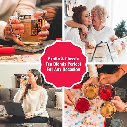 Tiesta Tea - Orange Spice Tea, Loose Leaf, Cinnamon Orange Black Tea, Premium High Caffeine Tea Blend, Make Hot or Iced & Up to 25 Cups, 2.5 oz Resealable Pouch